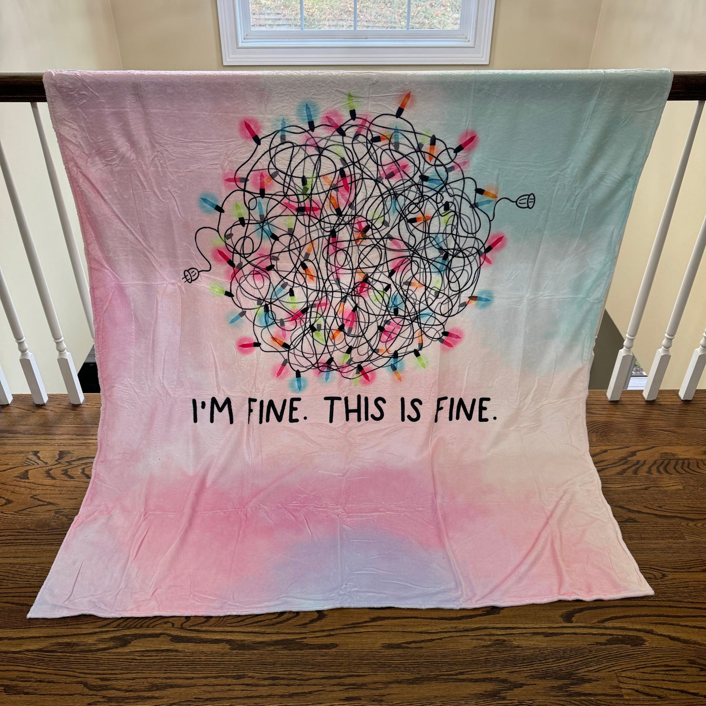 Blanket - Christmas - I'm Fine - PREORDER