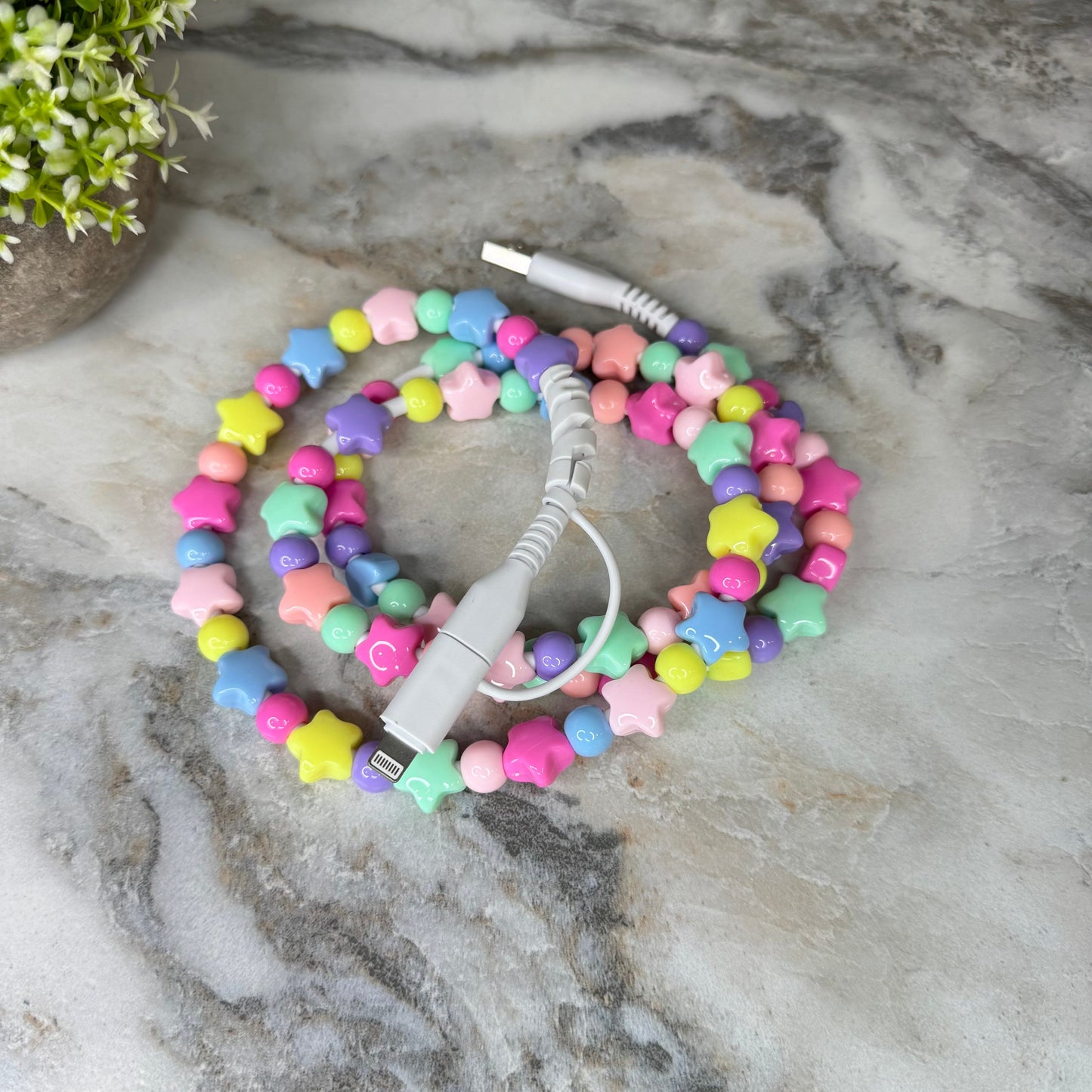 Charging Cord - Beaded