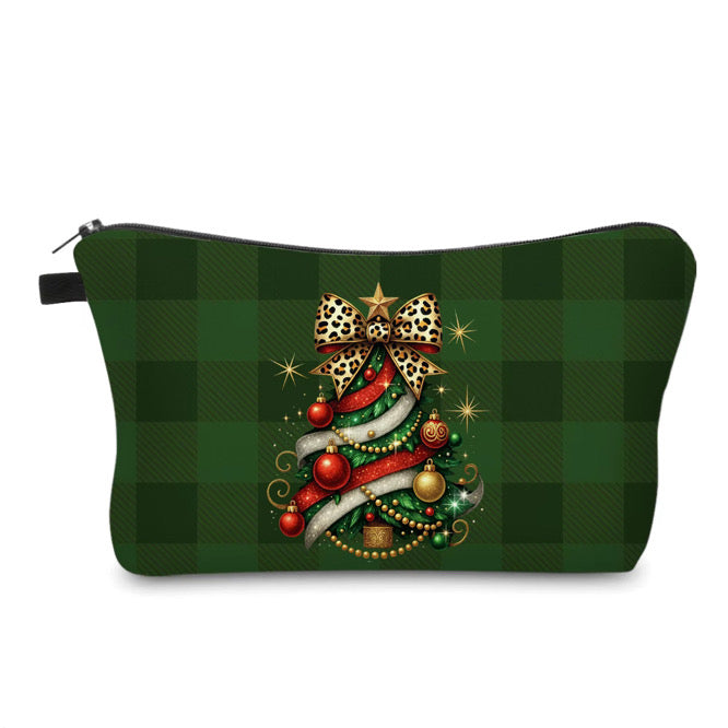 Pouch - Christmas Tree Plaid - PREORDER