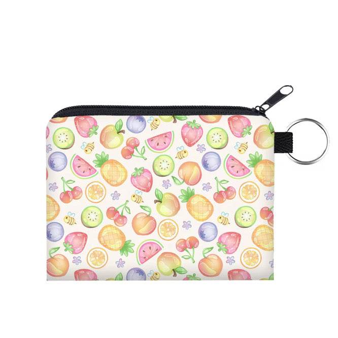 Mini Pouch - Fruit & Bees