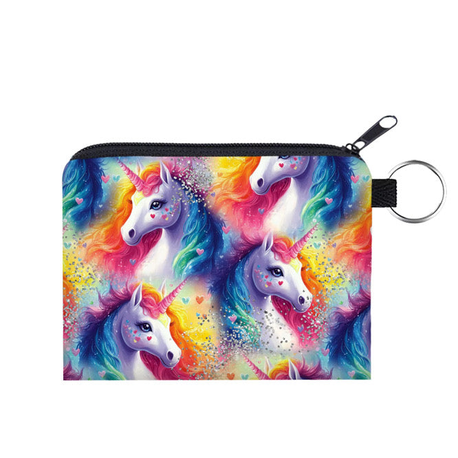 Mini Pouch - Rainbow Unicorn