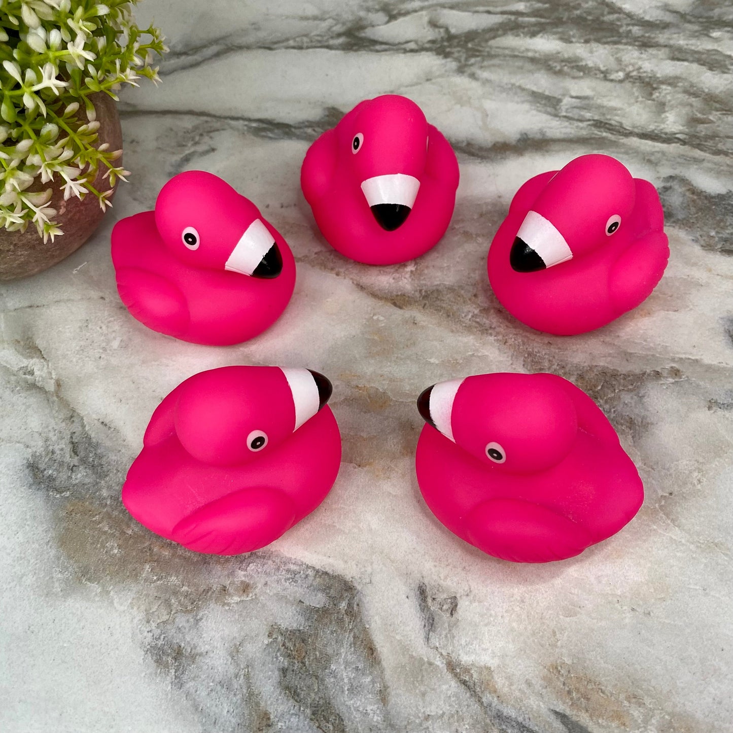 Rubber Duck - Flamingo