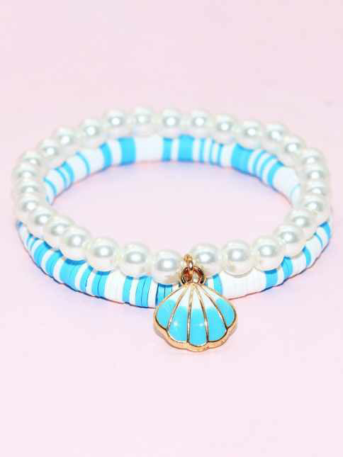 Bracelet - Whale Tail Set