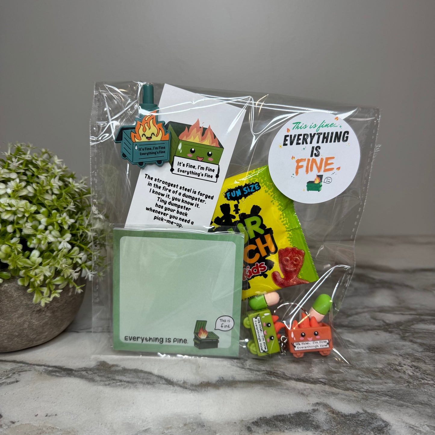 Bundled Set - Everything Is Fine Dumpster Fire