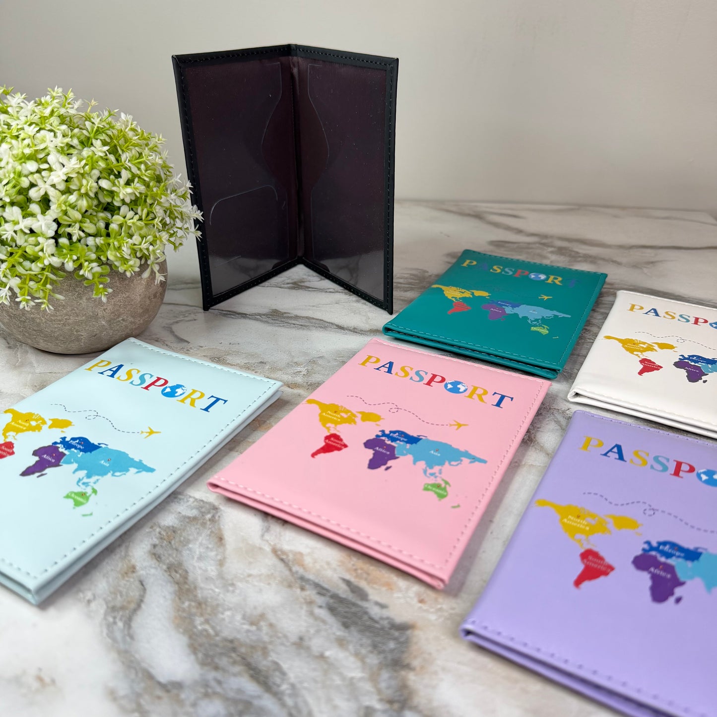 Passport Holder Wallet - Colorful