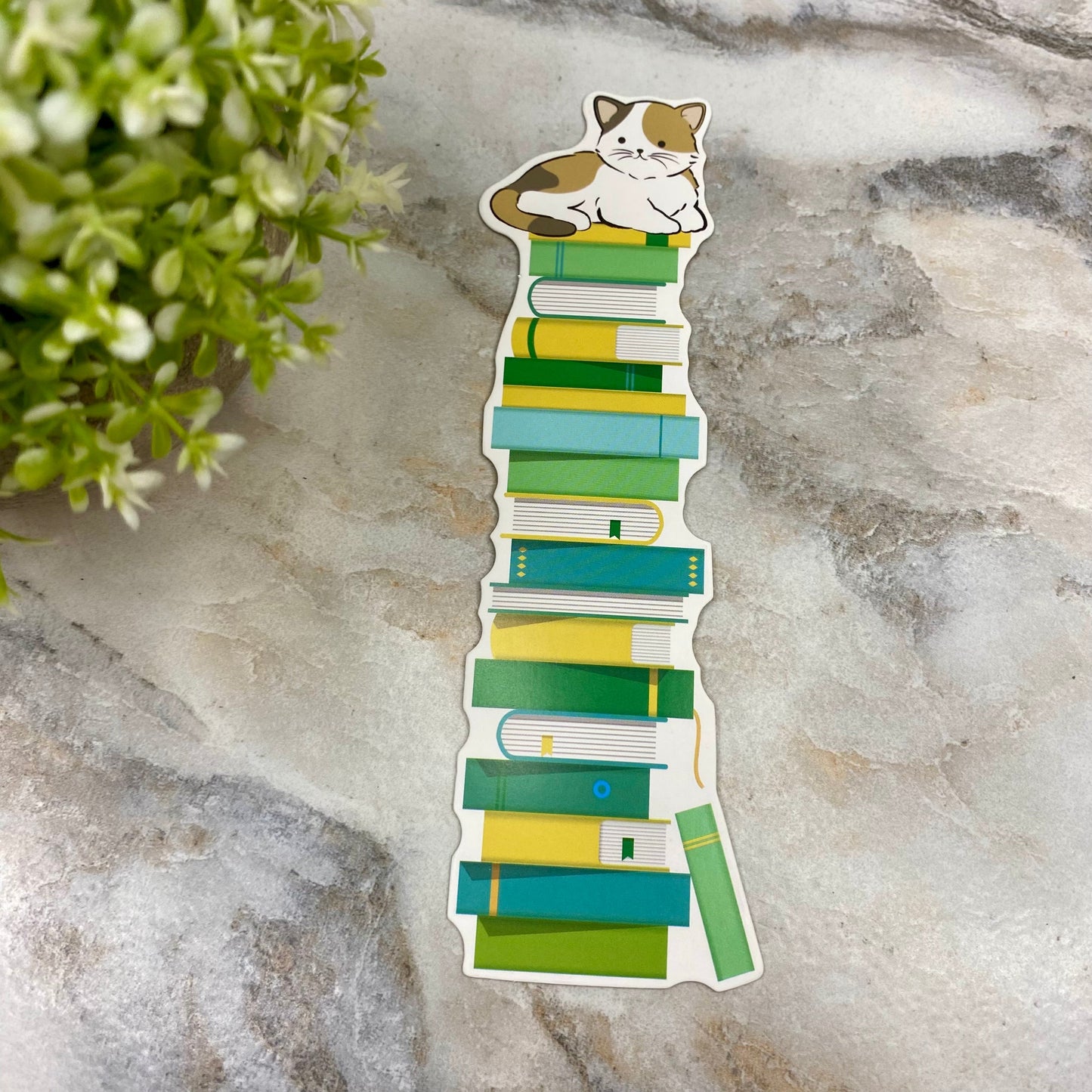 Bookmark - Cats & Books - #6