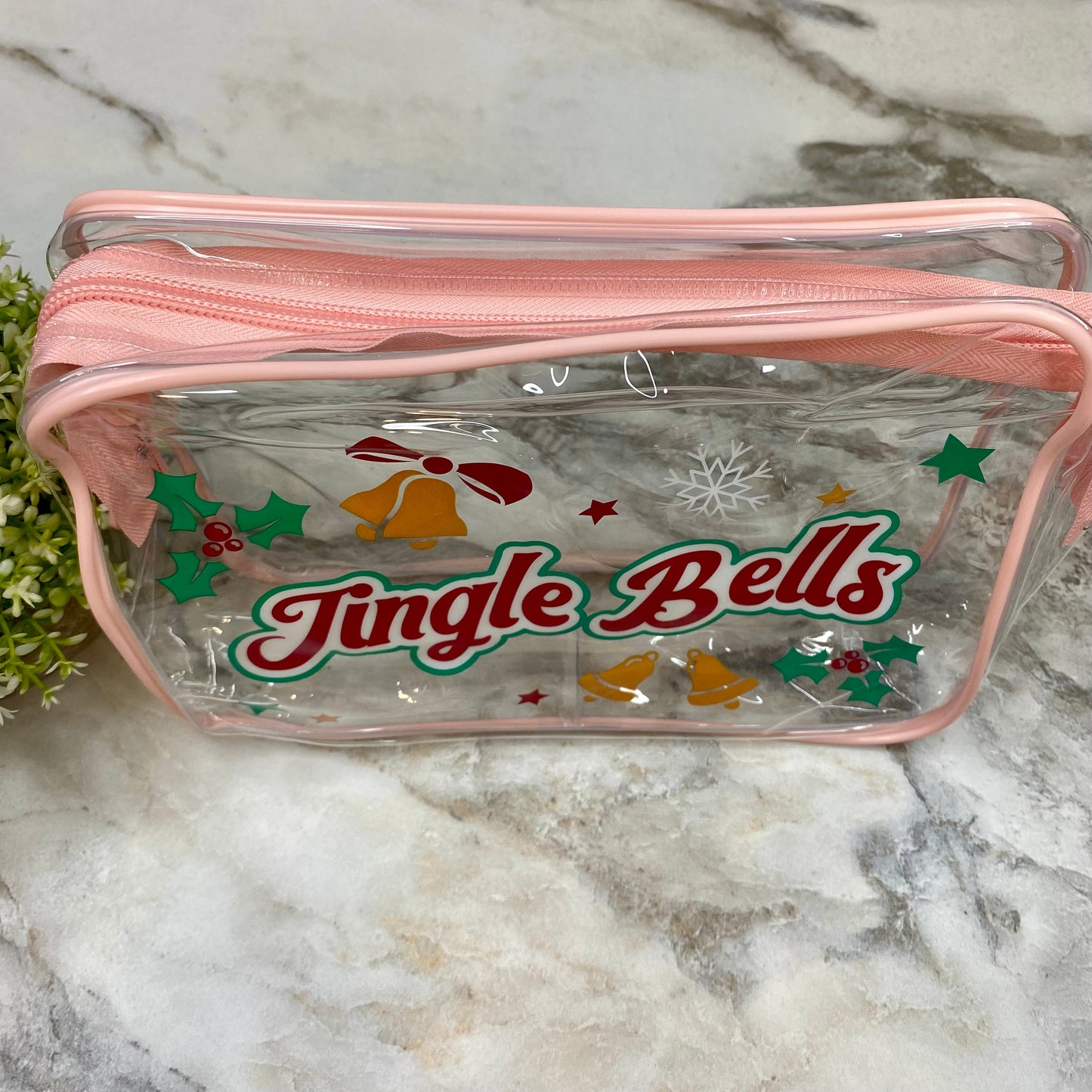 Clear Pouch - Christmas - Jingle Bells