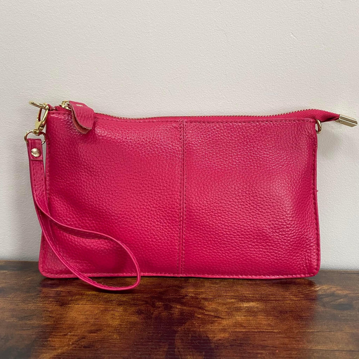 Megan Clutch Crossbody - Genuine Leather