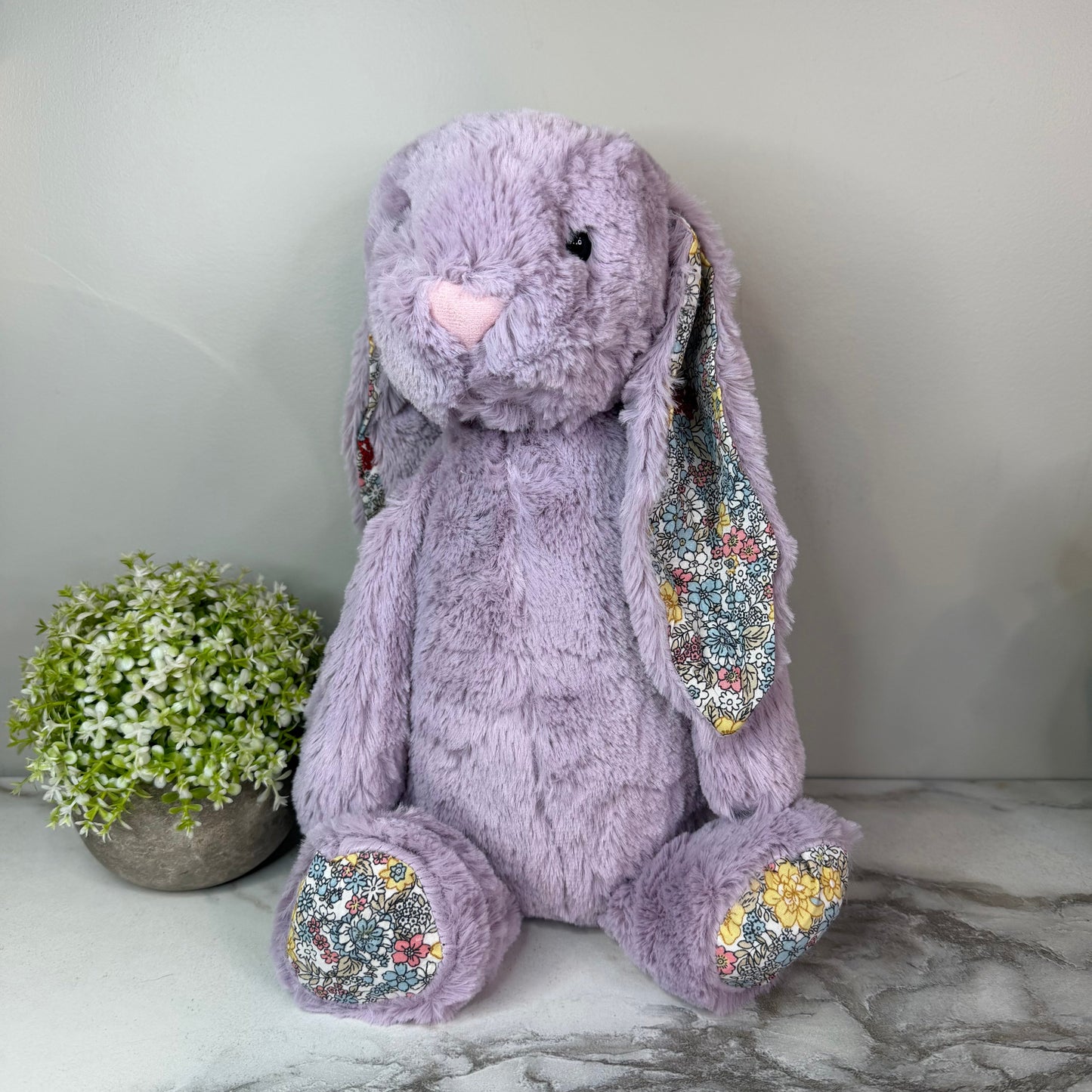 Bunny Plush Large - Floral