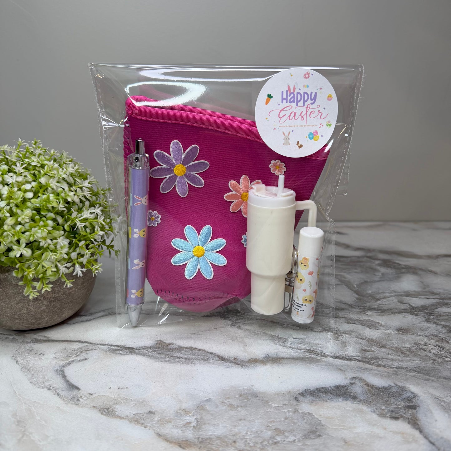 Bundled Set - Floral Patches Pink