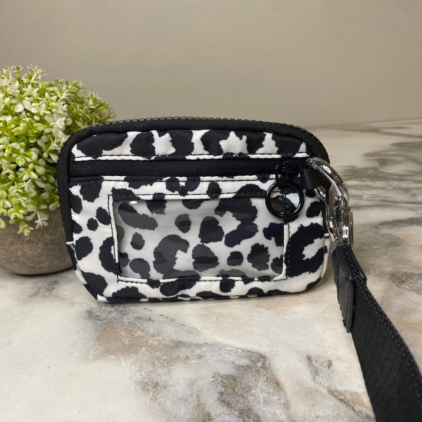 Rue - Nylon Wristlet Wallet - Animal Print