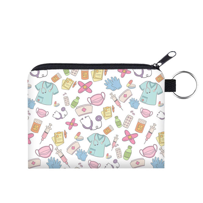 Mini Pouch - Colorful Doctor Nurse Things