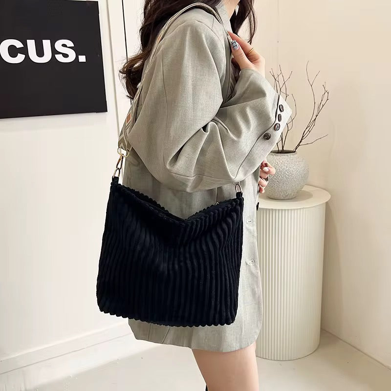 Willow - Corduroy Shopper Purse