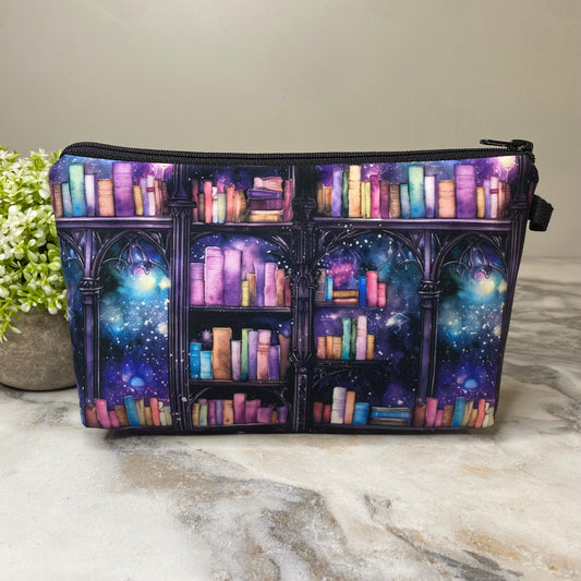 Pouch - Books Window Galaxy