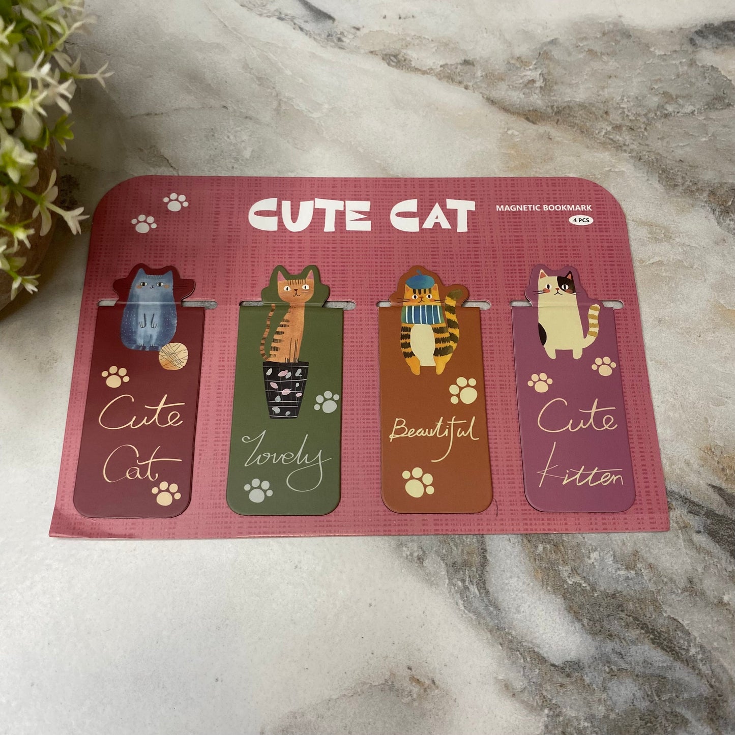 Bookmark - Magnetic, Cute Cat