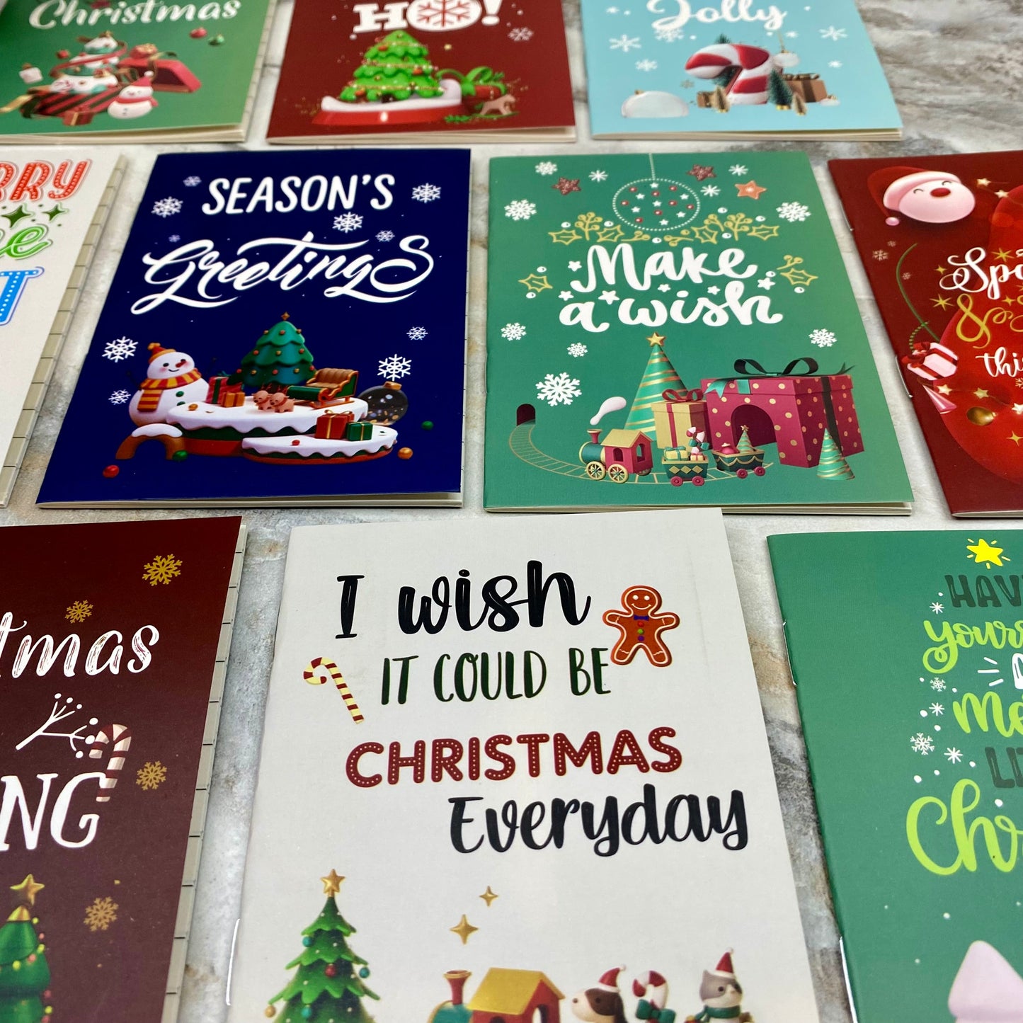 Mini Notebook - Christmas Mix