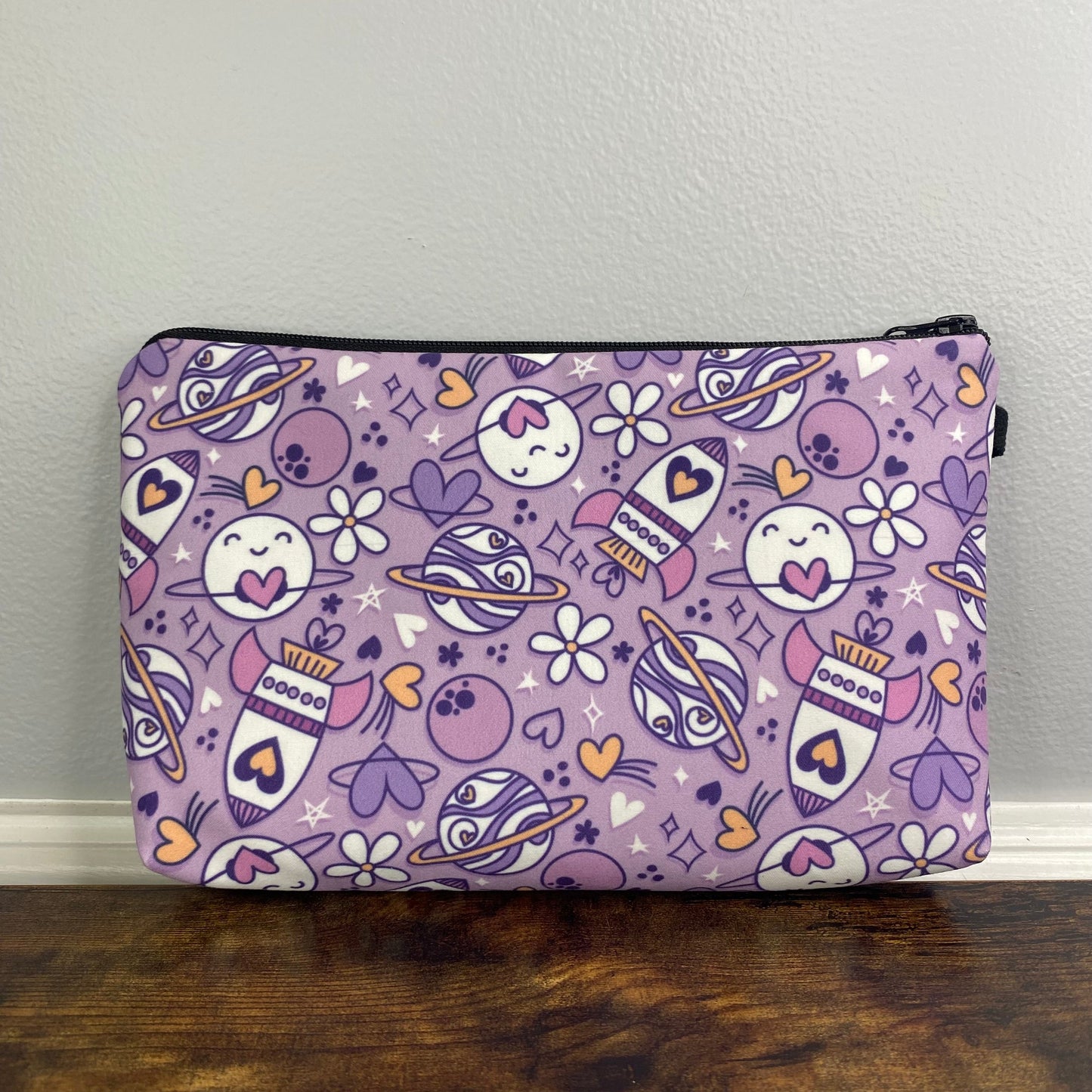 Pouch - Space Planet Purple