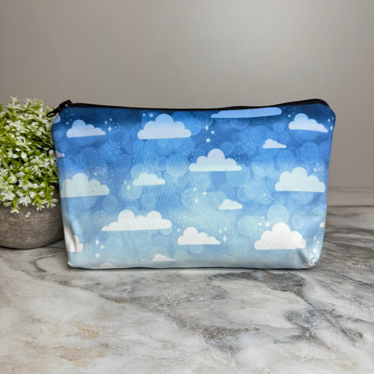 Pouch - Blue Ombre Cloud