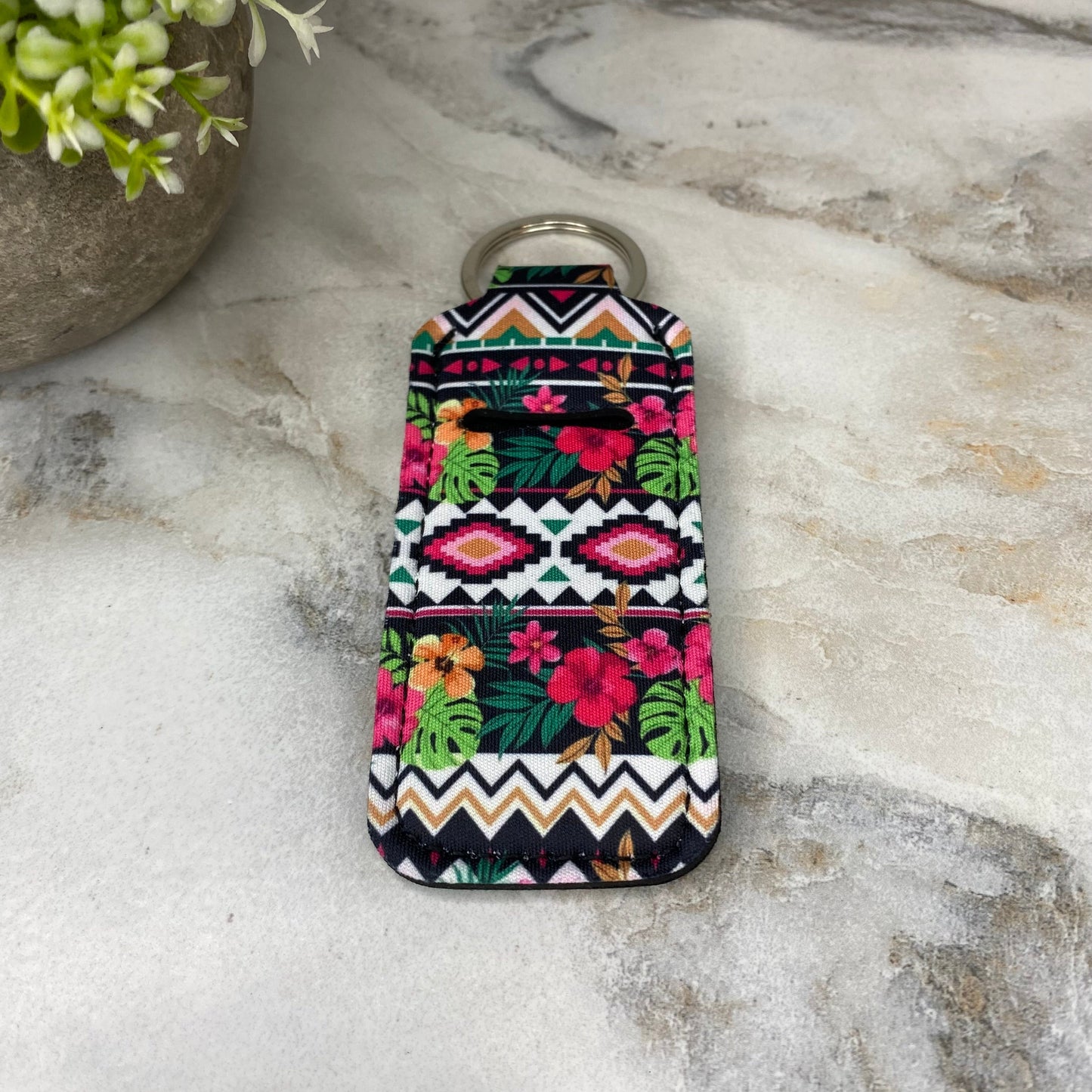 Lip Balm Chapstick Holder - Aztec