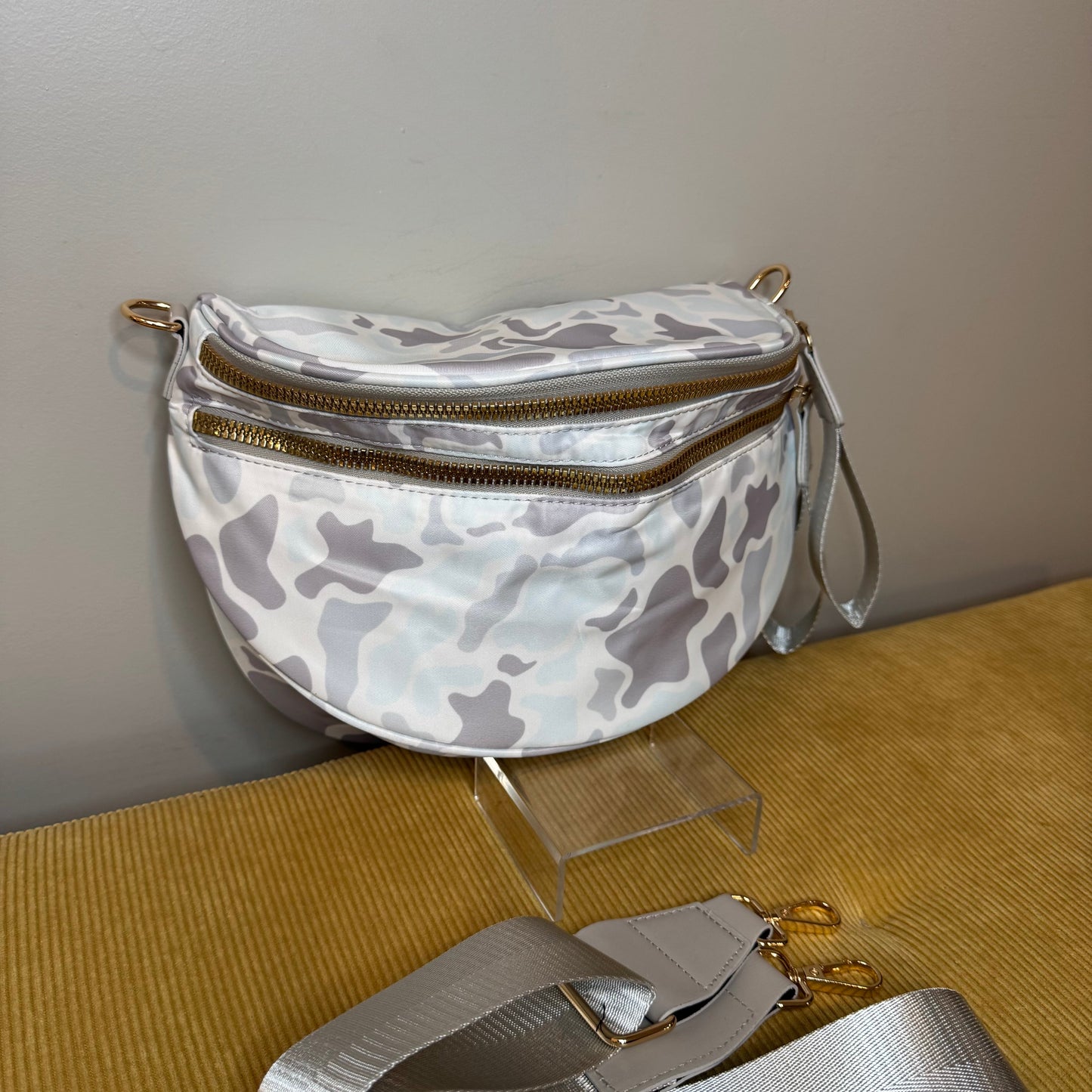 The Roni Nylon Crossbody - Camo #2