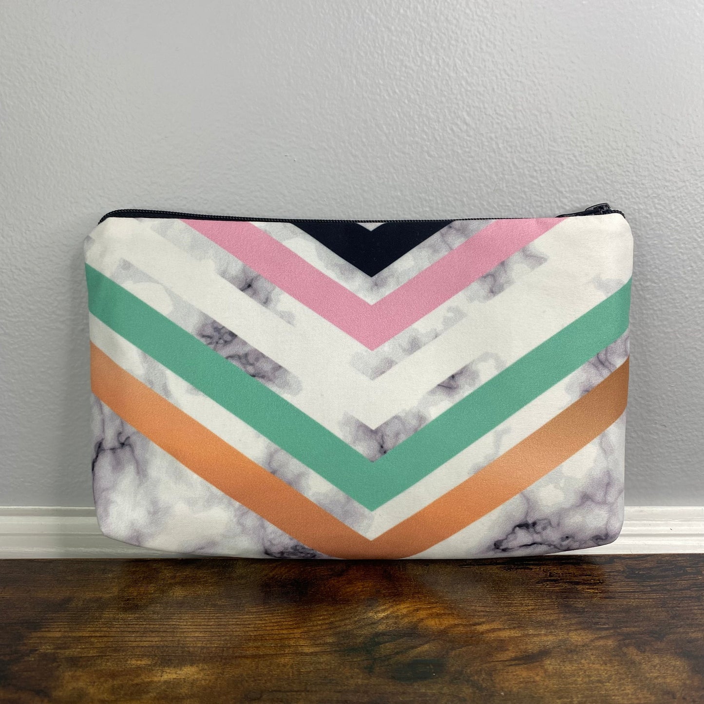 Pouch - Marble Chevron