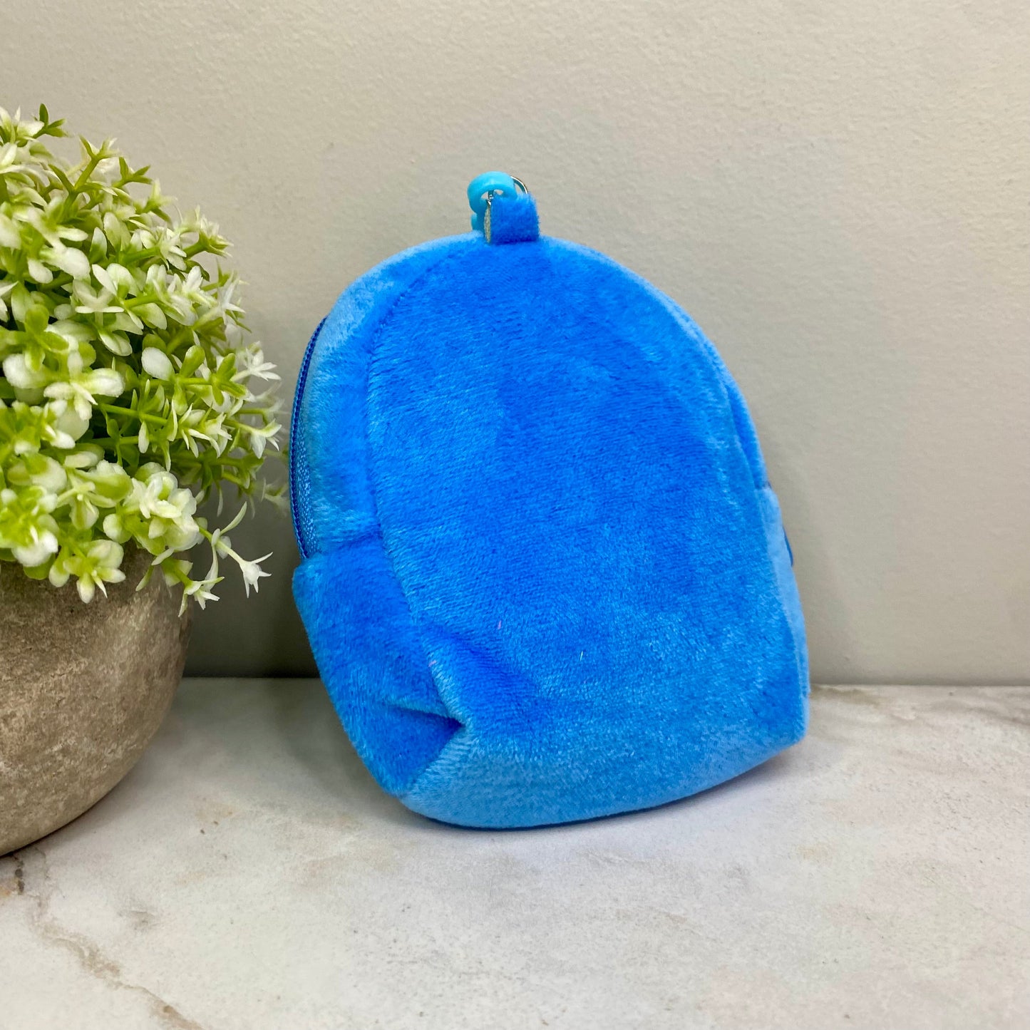 Coin Pouch Keychain - Velour Mix