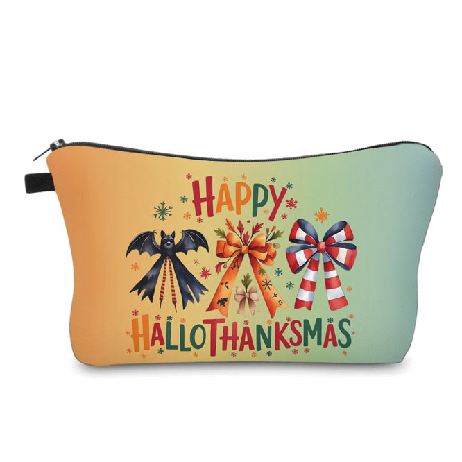 Pouch - Halloween Fall - Happy HalloThanksMas