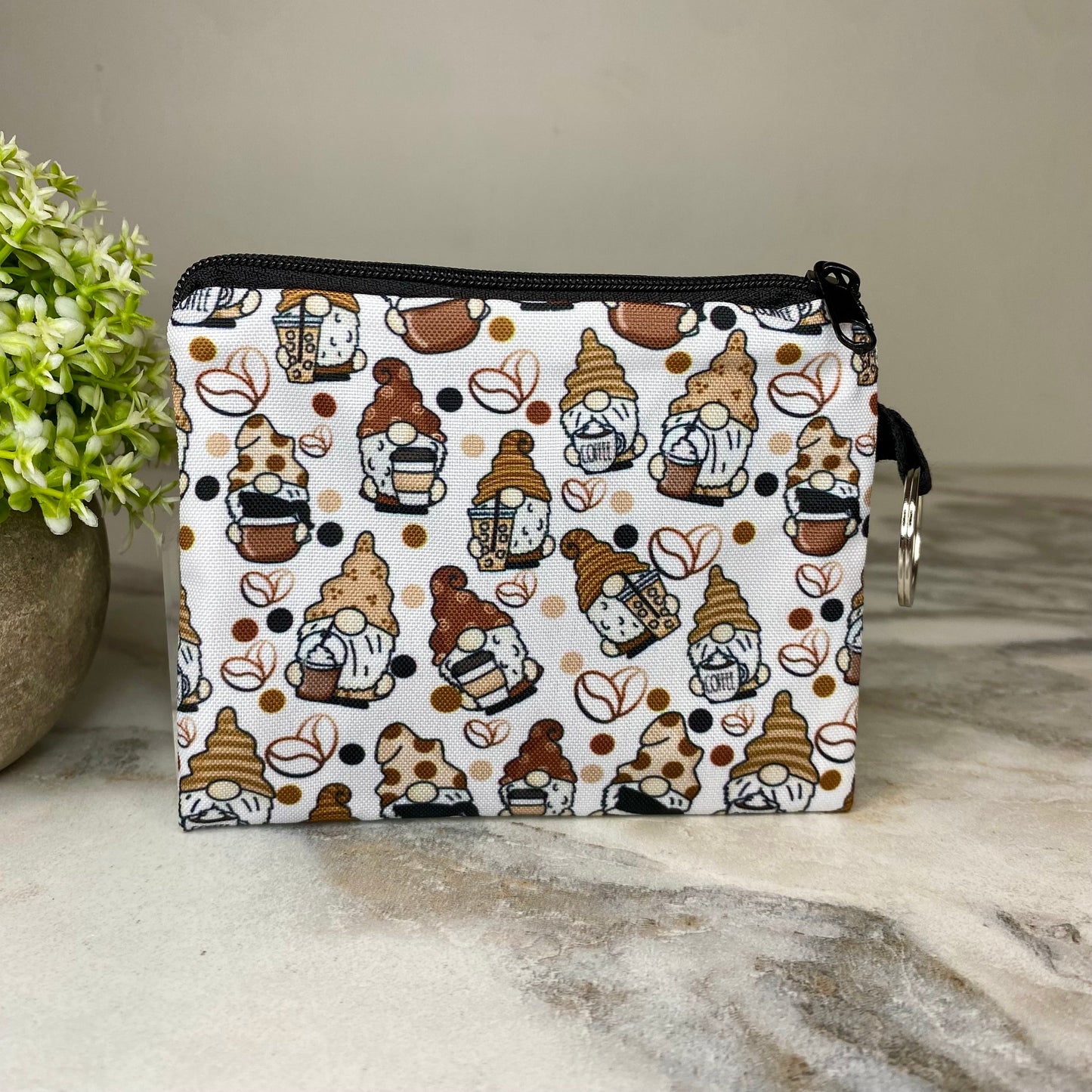 Mini Pouch - Coffee Gnomes