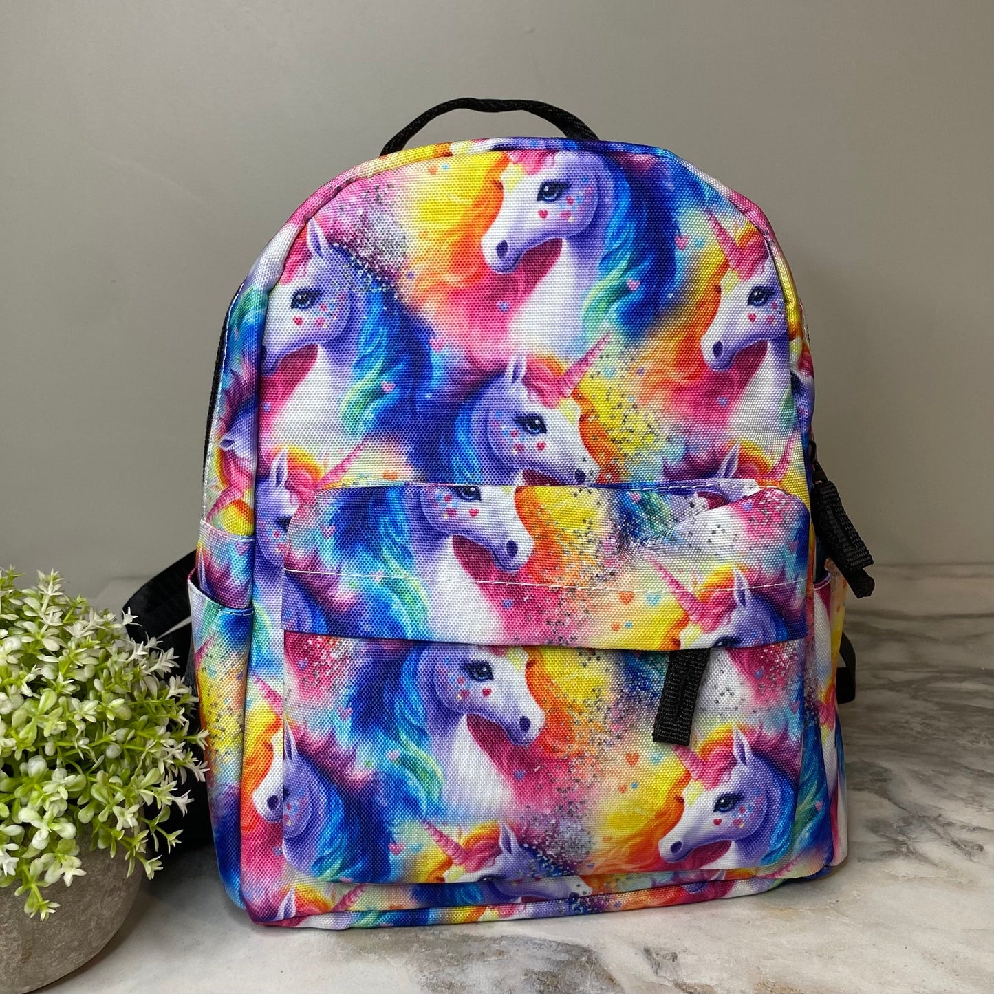 Mini Backpack - Rainbow Unicorn