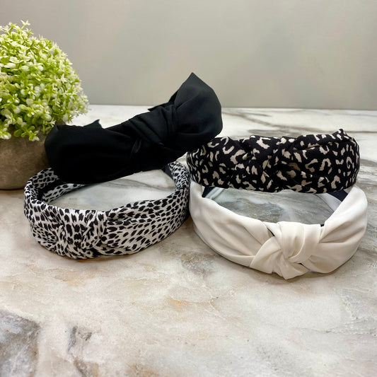 Headband - Black & White Assortment