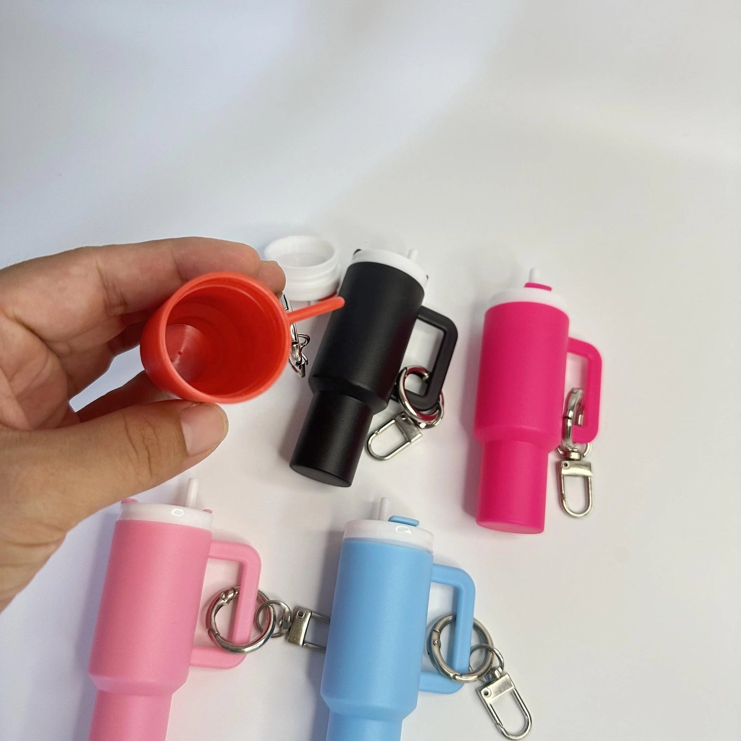 Keychain - Lip Balm Tumbler