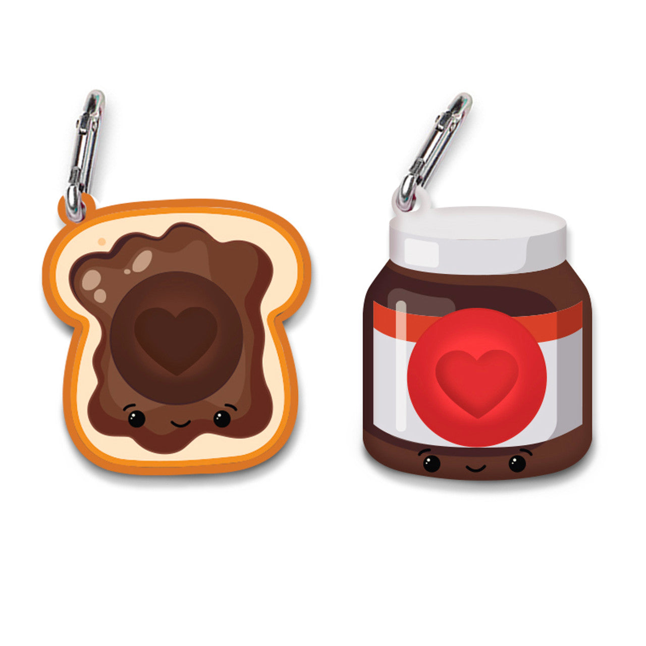 OMG Mega Pop Best Friend Keychain Toy - Hazelnut Spread & Toast