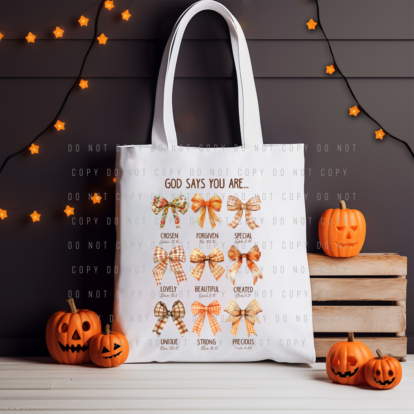 Tote Bag - Fall & Halloween - PREORDER