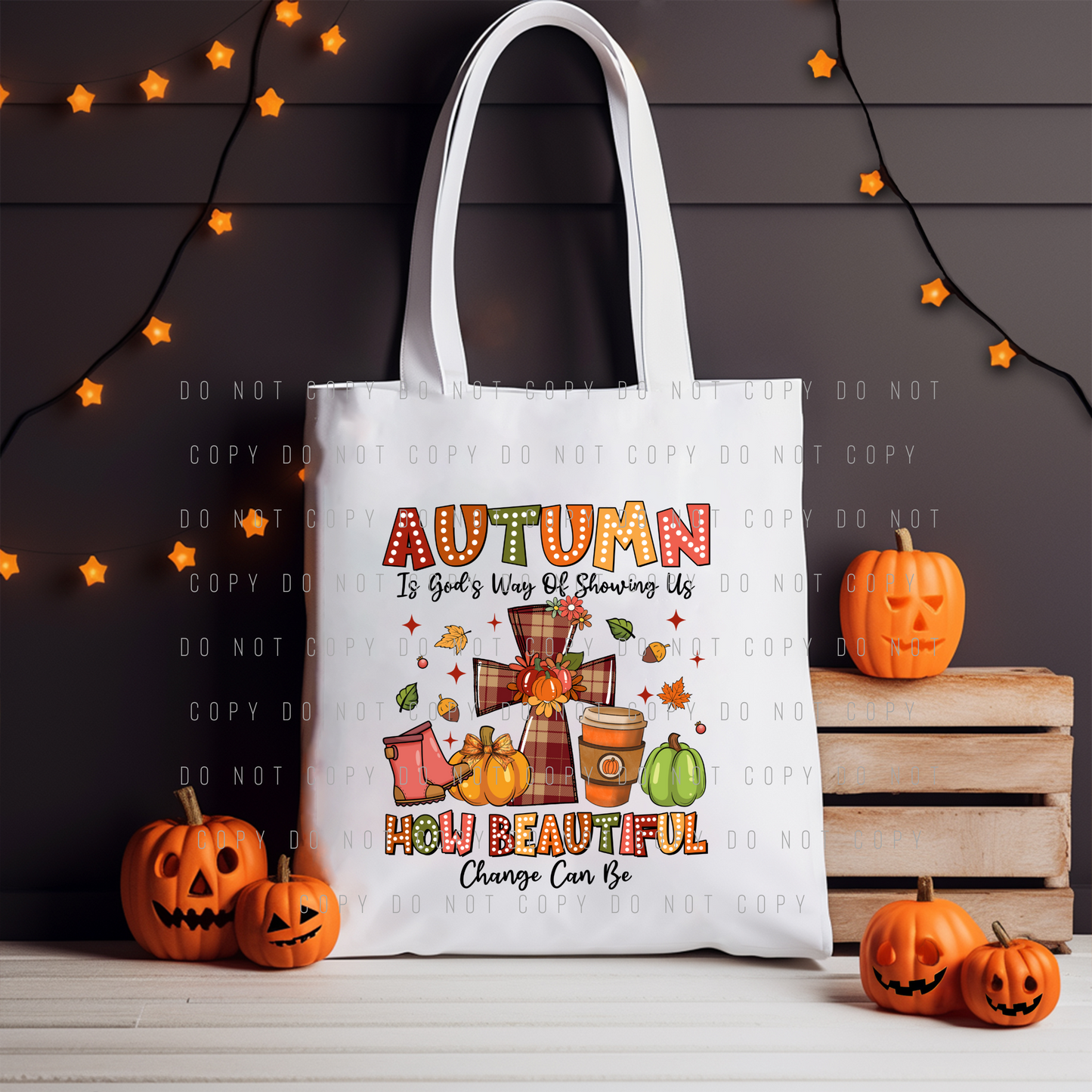 Tote Bag - Fall & Halloween - PREORDER