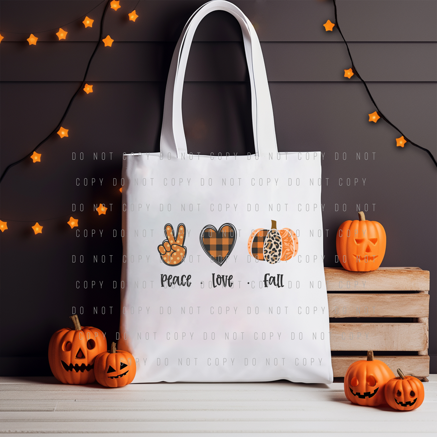 Tote Bag - Fall & Halloween - PREORDER